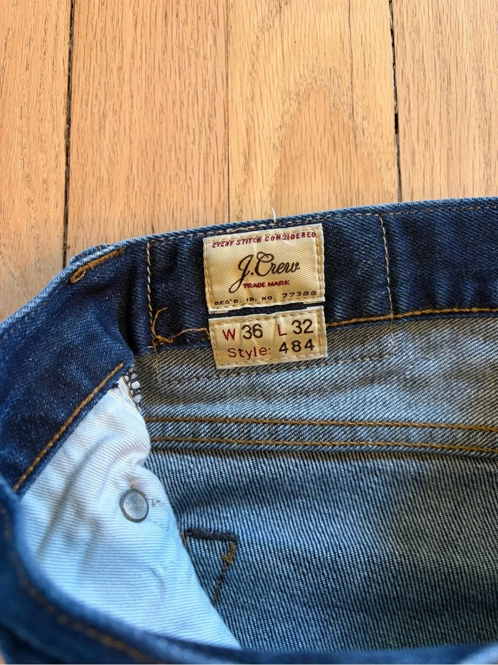 J. Crew Dark Blue Denim Jeans